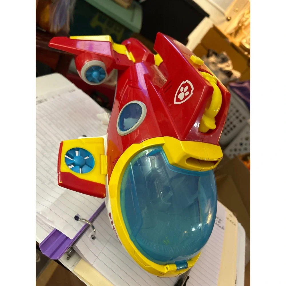 Paw Patrol Skye Airplane Vehicle Toy Lights Sounds Rescue Mission Action Figure‎